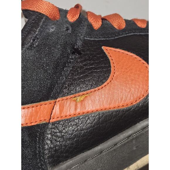 Rare Nike Dunk Low Orange Fog Black 2008 - 330938-081 Size 13 US Mens - Picture 6 of 9